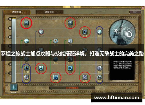 泰坦之旅战士加点攻略与技能搭配详解，打造无敌战士的完美之路